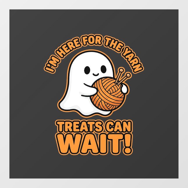 Crochet Ghost Yarn Halloween Design (Sheet)