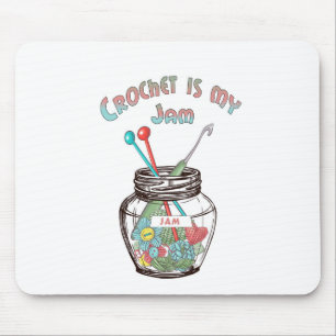 Crochet is my Jam Mouse Pad