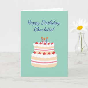 Crochet Knitting Crafty Mum Custom Happy Birthday Card