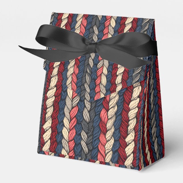 Crochet/Knitting Yarn Favour Box (Front Side)