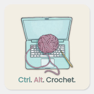 Crochet Label Stickers