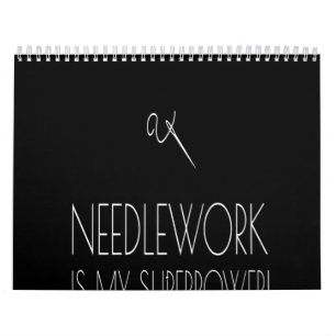 Crochet Lover Crochet Need Is My Superpower Calendar