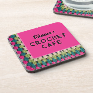 Crochet lover's gift! Custom cute Kitchen coasters