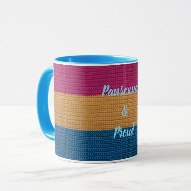 Crochet Pan Proud Mug (Front Left)