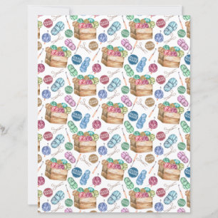Crochet Scrapbook Paper