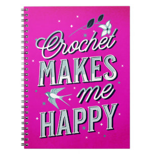 Crochet Spiral Bound Notebook