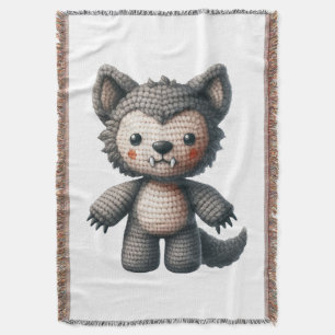 Crochet Werewolf Throw Blanket