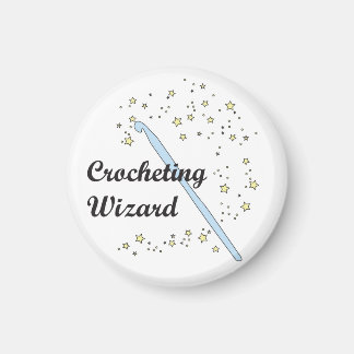 Crochet Wizard Magnet