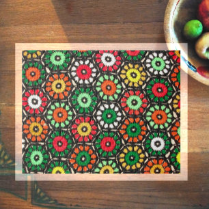 Crocheted Granny Circles Jigsaw Puzzle