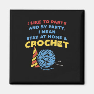 Crocheting Crochet Yarn Magnet