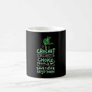 Crocheting Crocheter Gift Coffee Mug