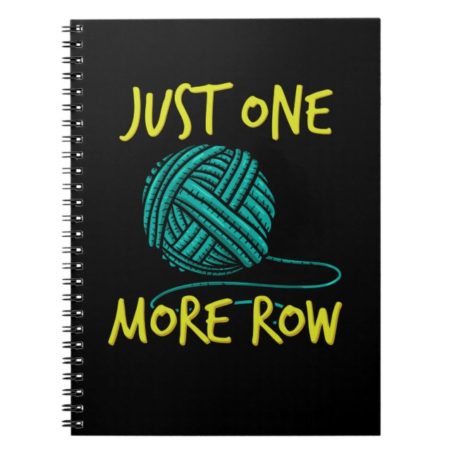 Crocheting Knitting Notebook (Front)