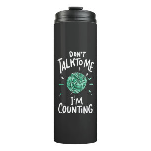 Crocheting Knitting Thermal Tumbler
