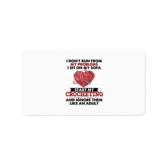 Crocheting Label (Front)