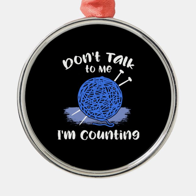 Crocheting  metal ornament (Front)