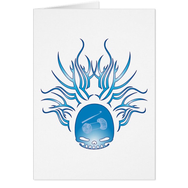 Crocheting Skull (Front)