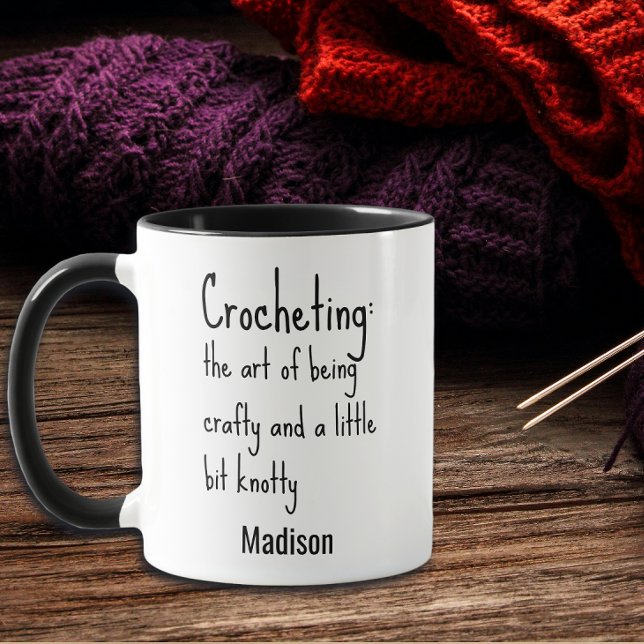 Crocheting:The Art Of Being Crafty & Little Knotty Mug (Creator Uploaded)
