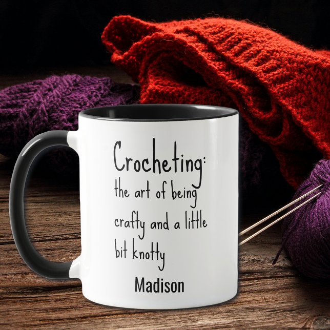 Crocheting:The Art Of Being Crafty & Little Knotty Mug (Creator Uploaded)