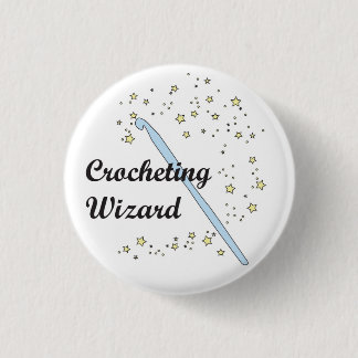 Crocheting Wizard Button