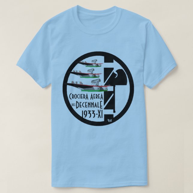 CROCIERA AEREA T-Shirt (Design Front)