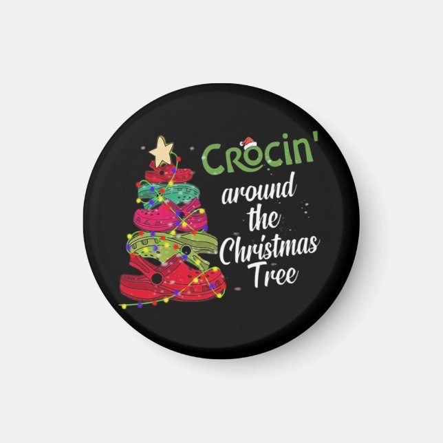 Crocin Around The Christmas Magnet (Front)