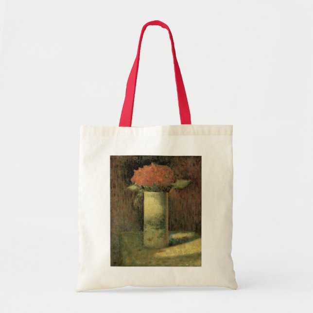 Crock of Flowers Tote Bag (Front)