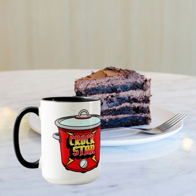 Crock Star Crock Pot Cooking Mug (Crock Star Collection - Coffee Cup/Mug)