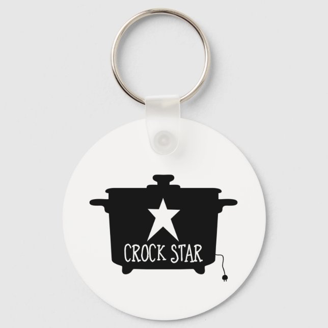 Crock Star Key Chain (Front)