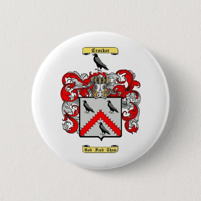 crocker 6 cm round badge (Front)