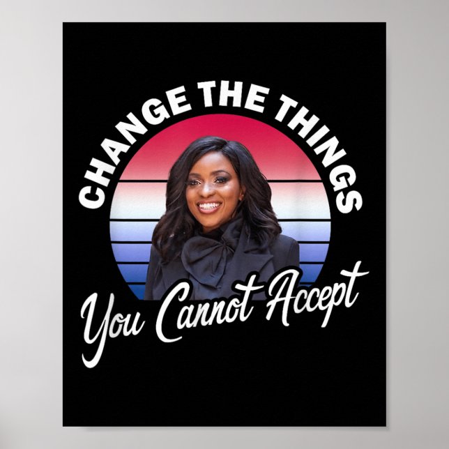 Crockett Change The Things You Cannot Accept  Poster (Front)