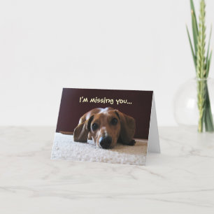 crockettsperfectpic, I'm missing you... Card