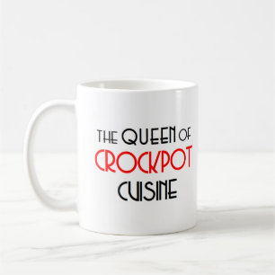 crockpot cooking queen coffee mug