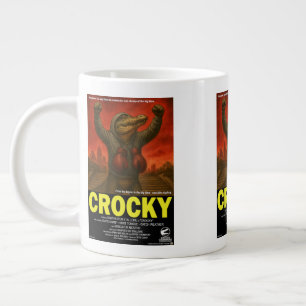 Crocky Classic Movie Parody Large Coffee Mug