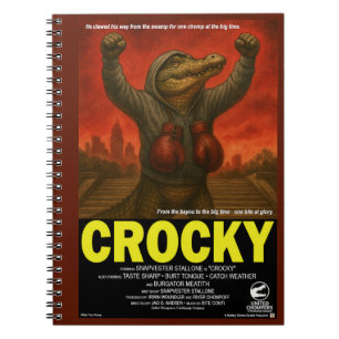 Crocky Classic Movie Parody Notebook