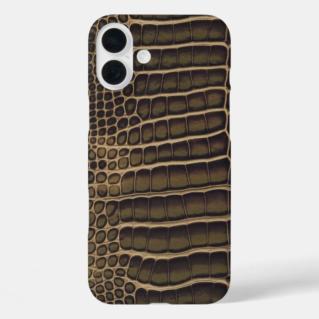 "Croco Chic: The Luxe Lizard Look" Case-Mate iPhone Case (Back)