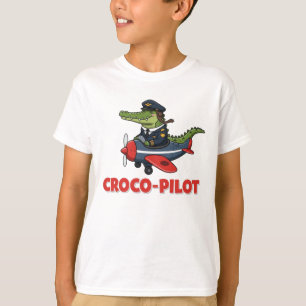 Croco-Pilot Soaring High T-Shirt