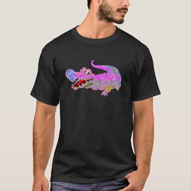 Crocodile Alligator Animal T-Shirt (Front)