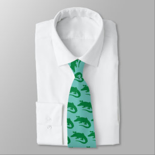 Crocodile Alligator Gator Reptile Tie