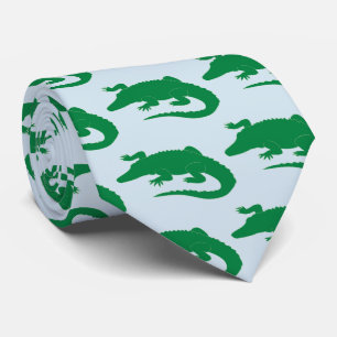 Crocodile Alligator Gator Reptile Tie