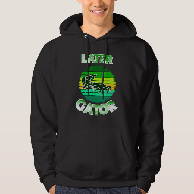 Crocodile Alligator Hoodie (Front)