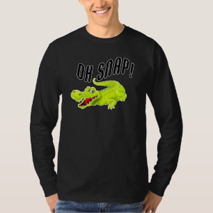 Crocodile Alligator  Oh Snap Zoo T-Shirt