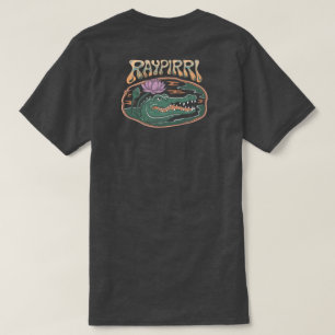 Crocodile and Lotus - Raypirri T-Shirt