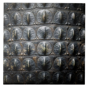 crocodile animal skin texture nature scale wild pa ceramic tile