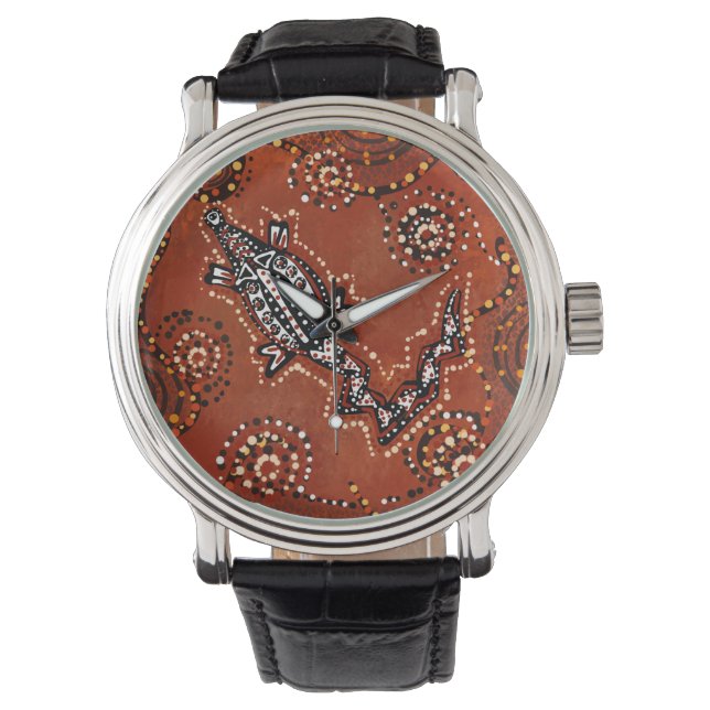 CROCODILE ART        WATCH (Front)