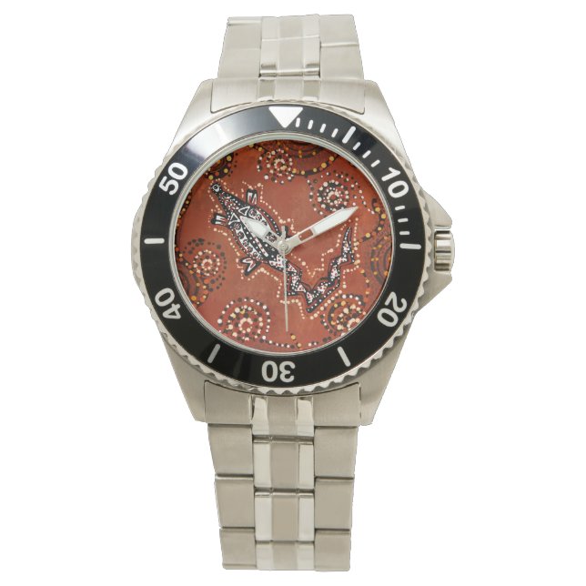 CROCODILE ART        WATCH (Front)