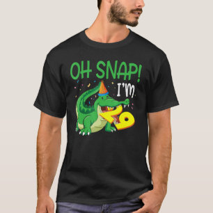 Crocodile Birthday Oh Snap I'm 29 Years Old Was Bo T-Shirt