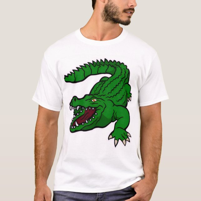 crocodile cartoon  T-Shirt (Front)