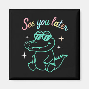 Crocodile Chill Magnet