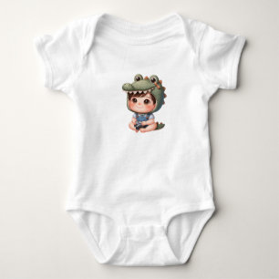 Crocodile Chronicle Baby Bodysuit