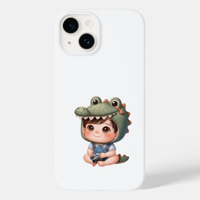 Crocodile Chronicle Case-Mate iPhone Case (Back)